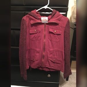 XL - Burgundy Coat